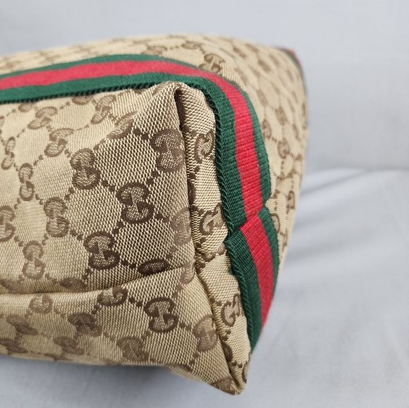 GUCCI GG Canvas Web Tote Bag - Picture 11 of 16